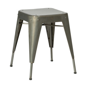 RELISH Stl Industrial Low Stool Clear-b<br />Please ring <b>01472 230332</b> for more details and <b>Pricing</b> 